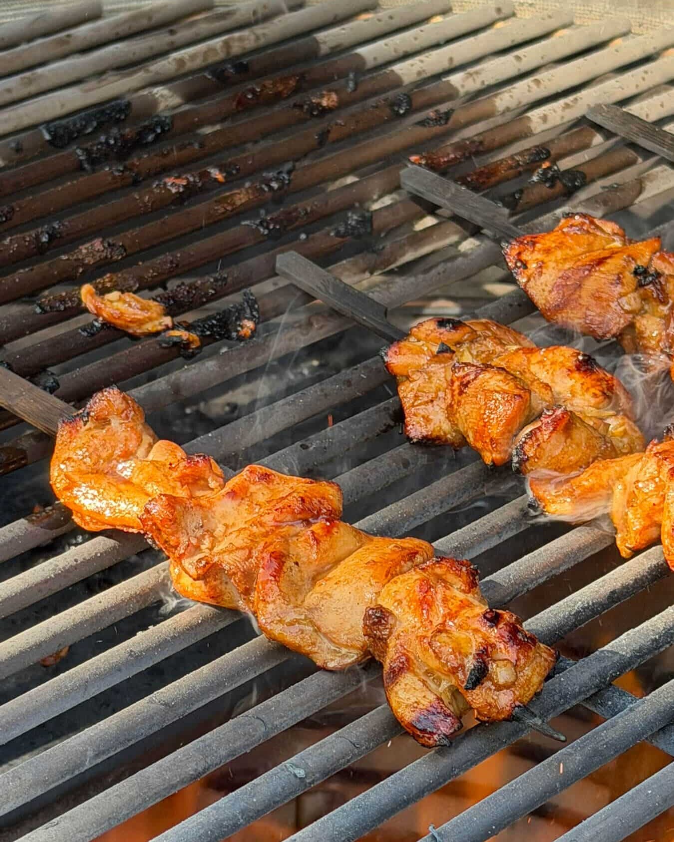Indische-sate-van-kippendij-en-tamarinde-direct-grillen-recepten-bbq-kamado-dutch-bbq-dude